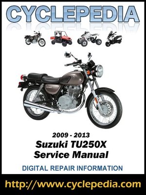 cover image of Suzuki TU250X 2009-2013 Service Manual